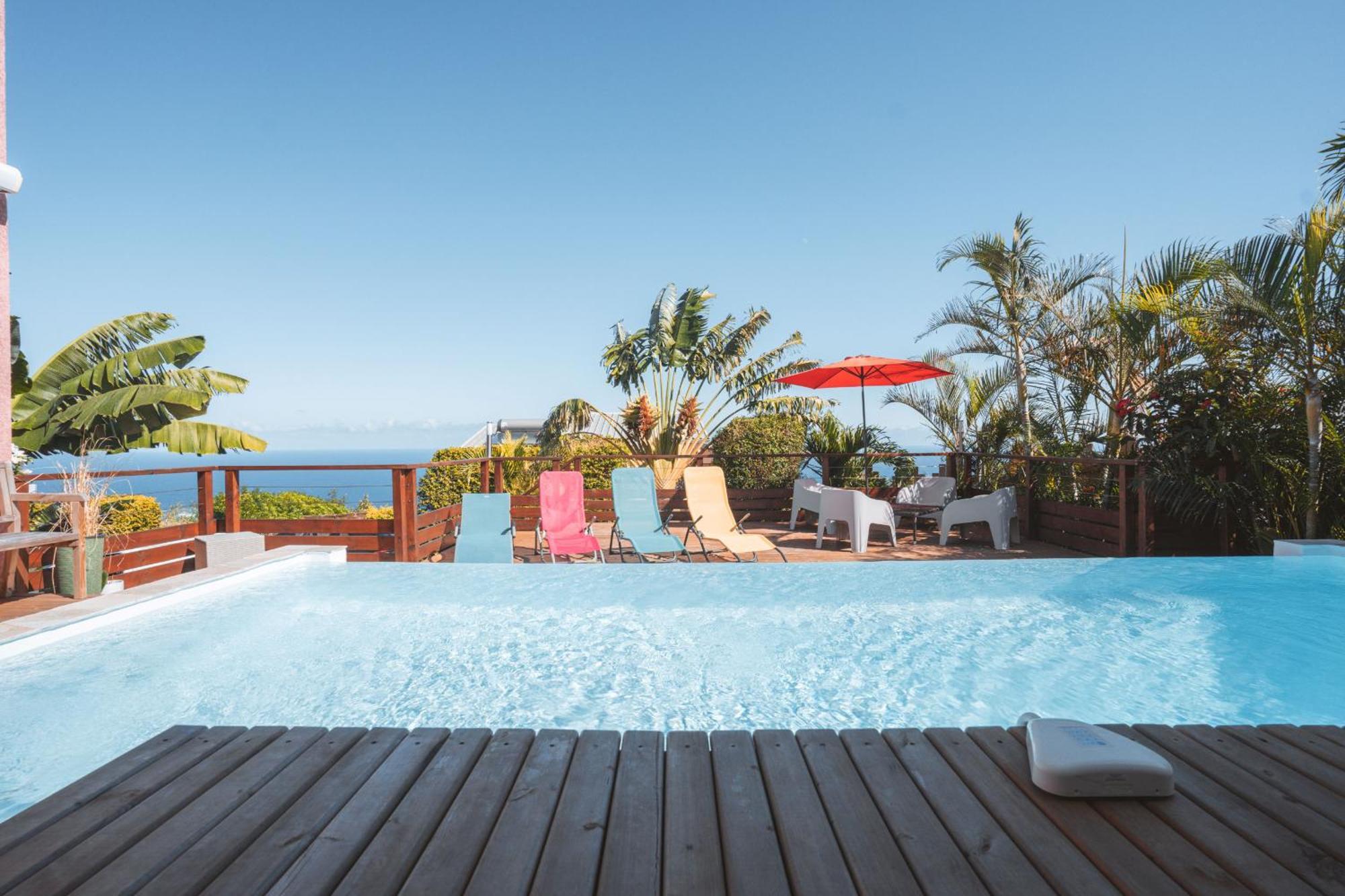 Villa Sunset St Leu, Avec Sa Vue Plongeante Sur La Mer Saint-Leu Dış mekan fotoğraf